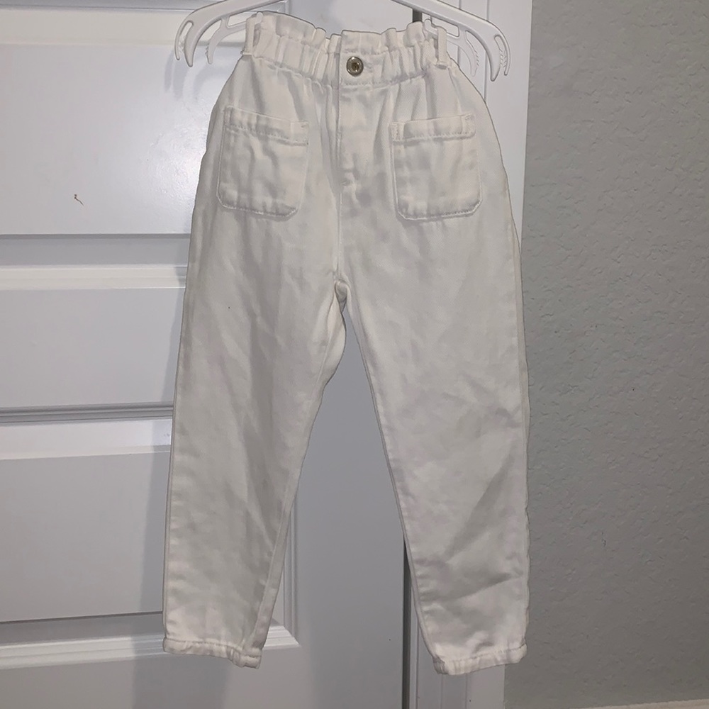 White Zara trousers 3-4T